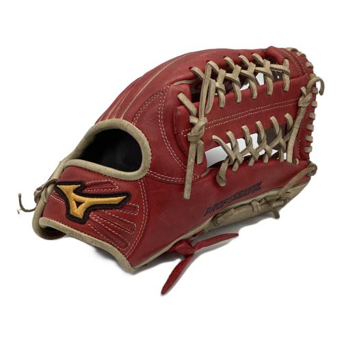 MIZUNO (ミズノ) プロフェッショナル 軟式グローブ 約28.5cm レッド