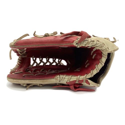 MIZUNO (ミズノ) プロフェッショナル 軟式グローブ 約28.5cm レッド