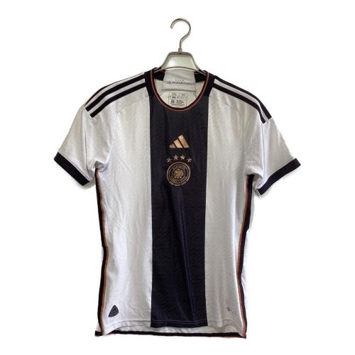 ドイツ代表 (ドイツダイヒョウ) サッカーユニフォーム HF1693 2022年ホームオーセンティックユニフォーム メンズ SIZE M ホワイト