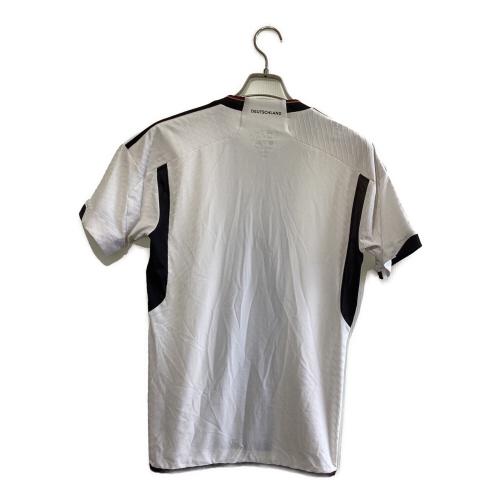 ドイツ代表 (ドイツダイヒョウ) サッカーユニフォーム HF1693 2022年ホームオーセンティックユニフォーム メンズ SIZE M ホワイト