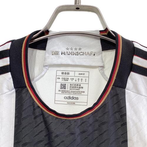 ドイツ代表 (ドイツダイヒョウ) サッカーユニフォーム HF1693 2022年ホームオーセンティックユニフォーム メンズ SIZE M ホワイト