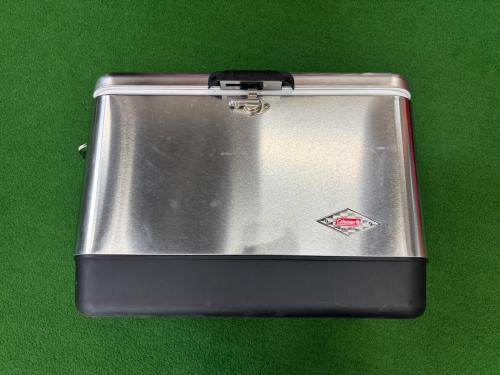 Coleman (コールマン) 6150 クーラーボックス 5186 シルバー 54QT(約51L) スチールベルトクーラー