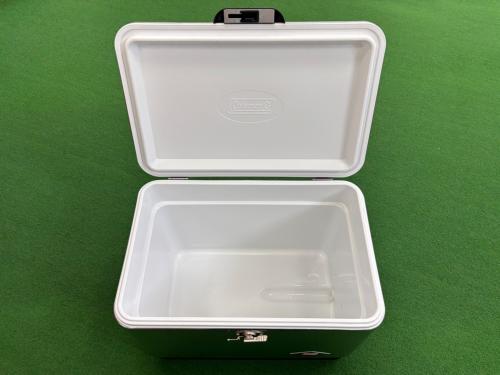 Coleman (コールマン) 6150 クーラーボックス 5186 シルバー 54QT(約51L) スチールベルトクーラー