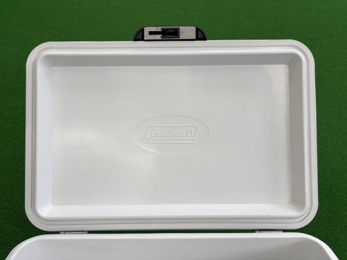 Coleman (コールマン) 6150 クーラーボックス 5186 シルバー 54QT(約51L) スチールベルトクーラー