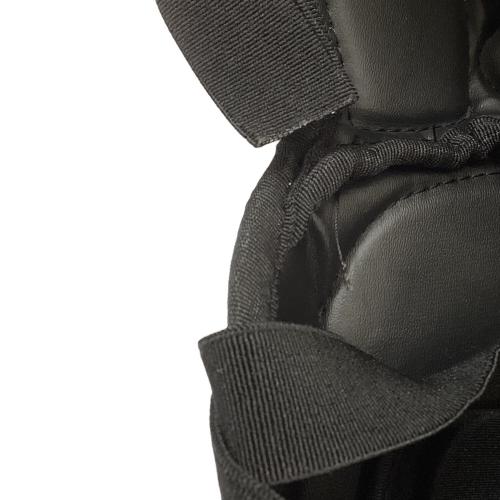Wilson (ウィルソン) ニューゴールド アンパイア 審判用レッグガード WTA3451NP NPBマーク入り 硬式用/軟式可 ML(A約41cm×B約57cm)※A:膝中央部から足首まで、B:全長 ブラック