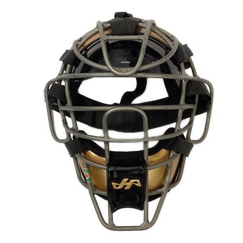 HATAKEYAMA (ハタケヤマ) 少年軟式キャッチャーギア3点セット キャッチャー防具 CG-JN22BG マスク・プロテクター・レガース SGマーク入り ブラック×ゴールド