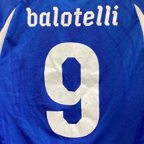 イタリア代表 (イタリアダイヒョウ) サッカーユニフォーム 736646 2010-2011シーズン ホーム メンズ SIZE L ブルー