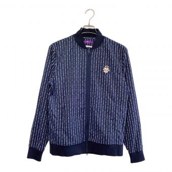 BEAMS GOLF (ビームスゴルフ) アウター ゴルフウェア(トップス) 84-18-0063-437 ロゴストライプブルゾン メンズ SIZE L ネイビー