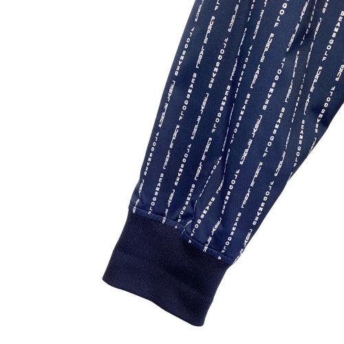 BEAMS GOLF (ビームスゴルフ) アウター ゴルフウェア(トップス) 84-18-0063-437 ロゴストライプブルゾン メンズ SIZE L ネイビー