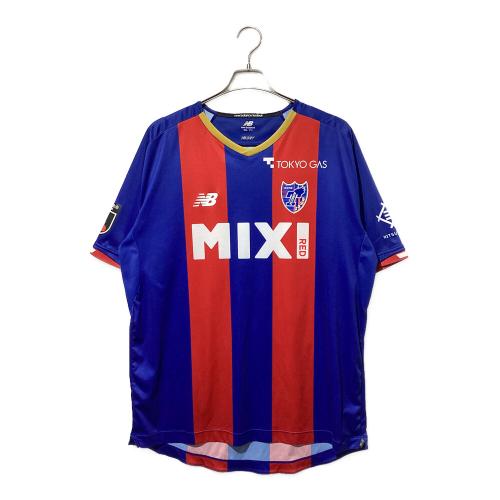 FC東京 (エフシートウキョウ) サッカーユニフォーム JMTF2361 2022年1stレプリカユニフォーム SIZE 3XL ブルー×レッド