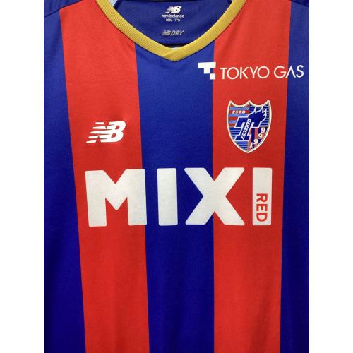 FC東京 (エフシートウキョウ) サッカーユニフォーム JMTF2361 2022年1stレプリカユニフォーム SIZE 3XL ブルー×レッド