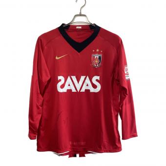 浦和レッズ (ウラワレッズ) サッカーユニフォーム 274625 2008シーズン ホーム 長袖 メンズ SIZE M レッド