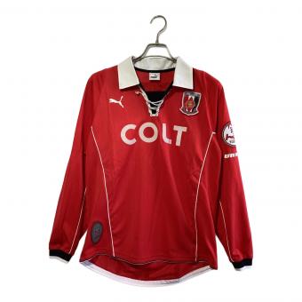 浦和レッズ (ウラワレッズ) サッカーユニフォーム PXA03RERS 2003シーズン ホーム 長袖 メンズ SIZE L レッド
