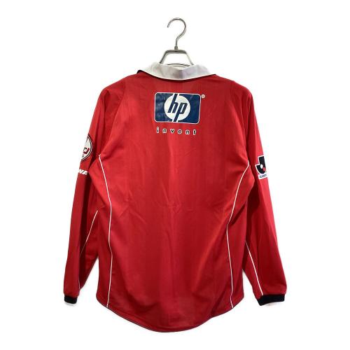 浦和レッズ (ウラワレッズ) サッカーユニフォーム PXA03RERS 2003シーズン ホーム 長袖 メンズ SIZE L レッド