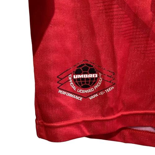浦和レッズ (ウラワレッズ) サッカーユニフォーム JL-16 1997シーズン・ホーム メンズ SIZE M レッド