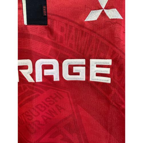浦和レッズ (ウラワレッズ) サッカーユニフォーム JL-16 1997シーズン・ホーム メンズ SIZE M レッド