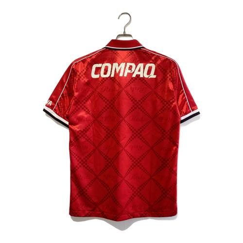 浦和レッズ (ウラワレッズ) サッカーユニフォーム PXA-RE98RT 1998シーズン・ホーム ヒットユニオン メンズ SIZE M レッド
