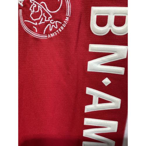 アヤックス サッカーユニフォーム 699654 2001-2002シーズン ホーム メンズ SIZE 2XO レッド×ホワイト