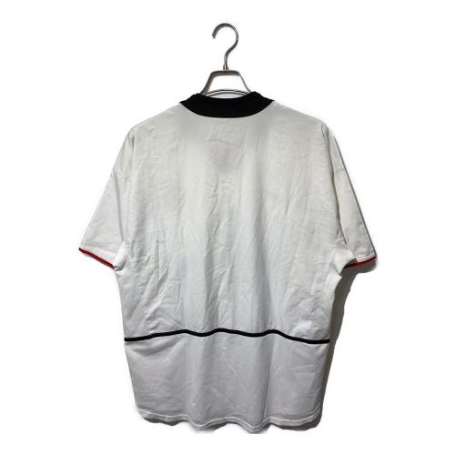 マンチェスターユナイテッド サッカーユニフォーム 2002-2003シーズン アウェイ メンズ SIZE L ホワイト