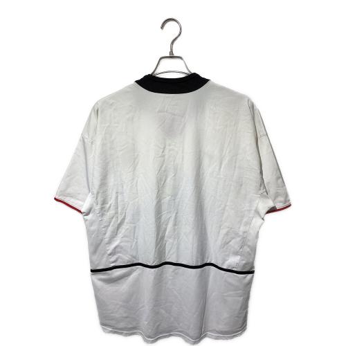 マンチェスターユナイテッド サッカーユニフォーム 2002-2003シーズン アウェイ メンズ SIZE L ホワイト