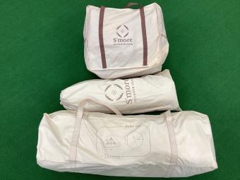 S'more (スモア) モノポールテント ヨゴレ有 Bello300/Bello Arch Tarpセット