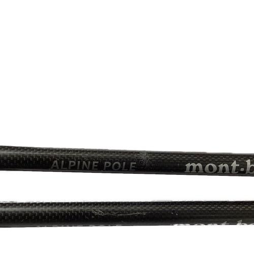 mont-bell (モンベル) トレッキングポール 1140189 2本セット 約105～130cm ブラック ALPINE POLE