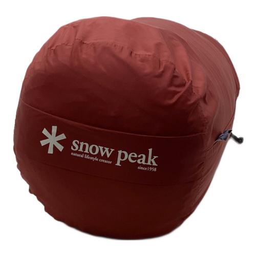 Snow peak (スノーピーク) 封筒型シュラフ(ダウン) BDD-103 セパレートオフトンワイド700