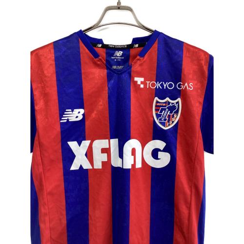 FC東京 (エフシートウキョウ) サッカーユニフォーム JMTF1025 2021シーズン ホーム オーセンティック メンズ SIZE M ブルー×レッド