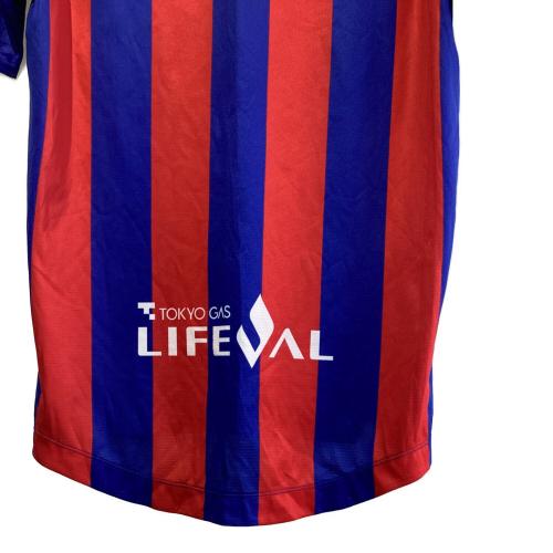 FC東京 (エフシートウキョウ) サッカーユニフォーム JMTF1025 2021シーズン ホーム オーセンティック メンズ SIZE M ブルー×レッド