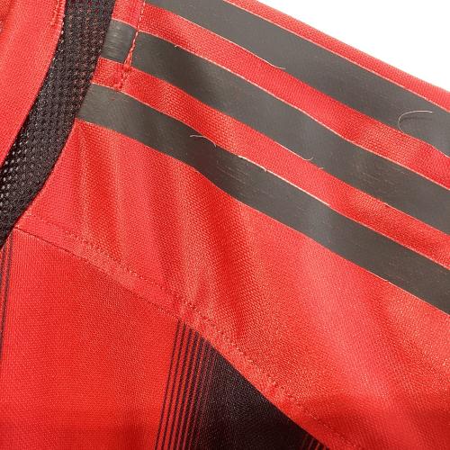 ACミラン (エーシーミラン) サッカーユニフォーム 183888 2004-2005シーズン ホーム 長袖 SIZE 4XO レッド×ブラック