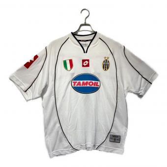 ユベントス サッカーユニフォーム 2002-2003シーズン アウェイ TAMOILバッチ メンズ SIZE L ホワイト