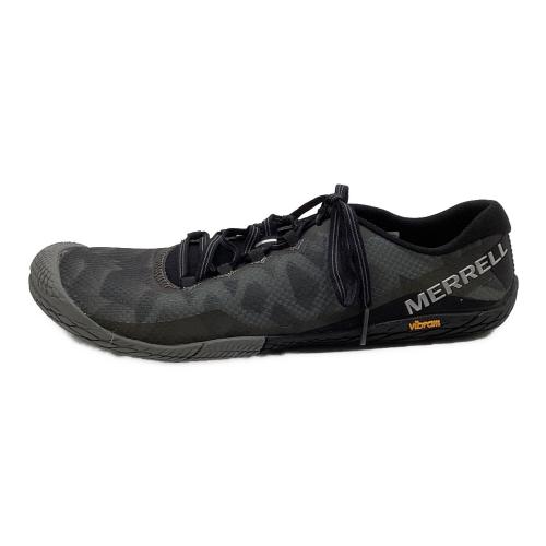 MERRELL (メレル) VAPOR GLOVE 3 トレランシューズ トレッキングシューズ J12615 メンズ SIZE 26.5cm ブラック×シルバー