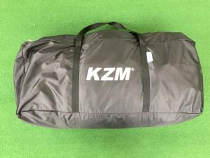 KZM シェルター K20T3T007 ブラック 若干のヨゴレ・ポールキズ有 オスカーハウスキャビンテント