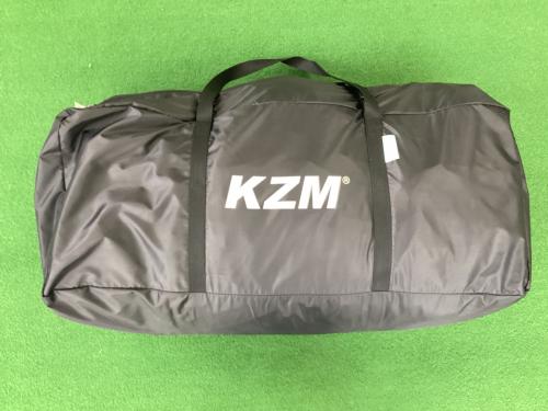 KZM シェルター K20T3T007 ブラック 若干のヨゴレ・ポールキズ有 オスカーハウスキャビンテント