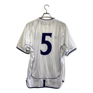 イングランド代表 (イングランドダイヒョウ) サッカーユニフォーム 2002年ホームユニフォーム ※ネームプリント無し メンズ SIZE M ホワイト