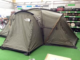 THE NORTH FACE (ザ ノース フェイス) ツールームテント NV22408 シート全体的なヨゴレ・ポールキズ・ヨゴレ有 Nautilus 2×2