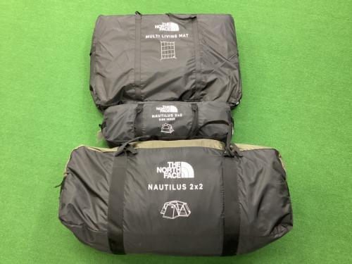 THE NORTH FACE (ザ ノース フェイス) ツールームテント NV22408 シート全体的なヨゴレ・ポールキズ・ヨゴレ有 Nautilus 2×2