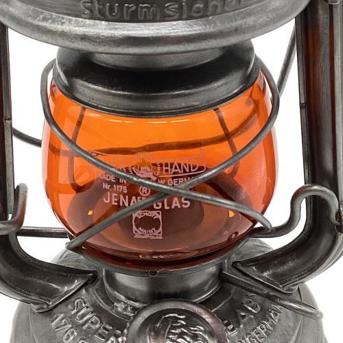 feuer hand (フュアハンドランタン) BABY DBPa. オイルランタン No.176 STK JENAER GLASアンバーグローブ 西ドイツ製 ヴィンテージ