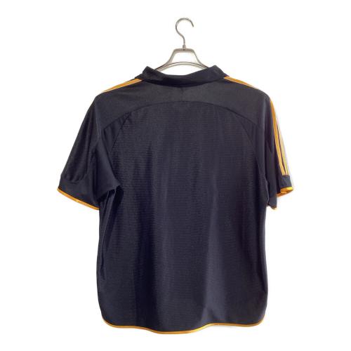 レアル・マドリード サッカーユニフォーム JW1992 99/00 アウェイユニフォーム 復刻 メンズ SIZE 2XL ブラック