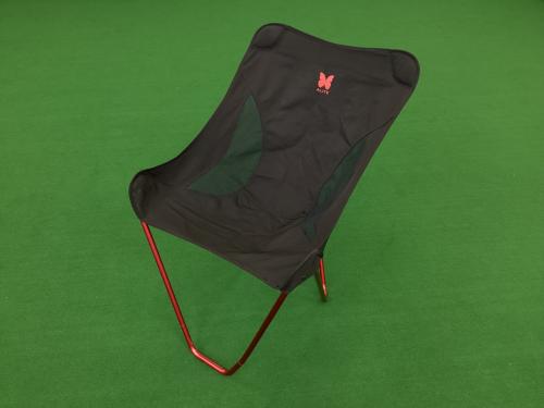 ALITE (エーライト) アウトドアチェア ブラック×レッド calpine chair/カルパインチェア