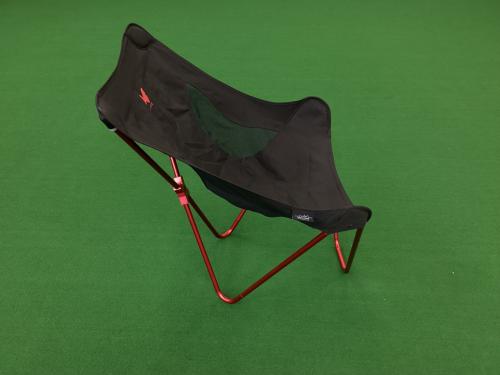 ALITE (エーライト) アウトドアチェア ブラック×レッド calpine chair/カルパインチェア