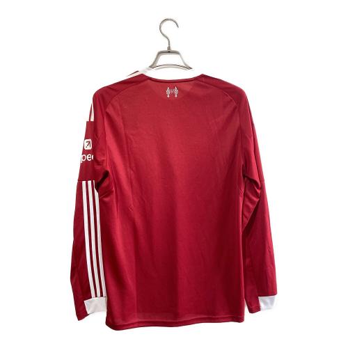 リバプール サッカーユニフォーム JV6456 2025/26シーズン ホーム 長袖ユニフォーム メンズ SIZE XL レッド