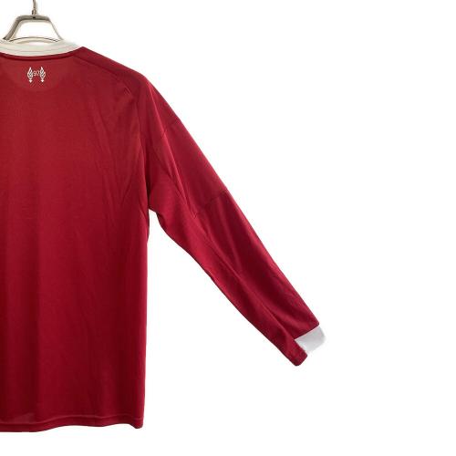 リバプール サッカーユニフォーム JV6456 2025/26シーズン ホーム 長袖ユニフォーム メンズ SIZE XL レッド