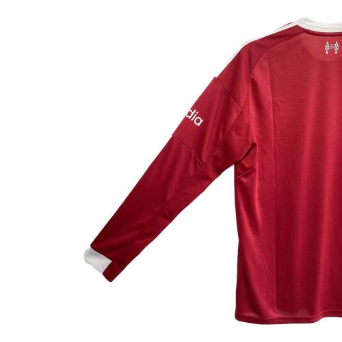 リバプール サッカーユニフォーム JV6456 2025/26シーズン ホーム 長袖ユニフォーム メンズ SIZE XL レッド