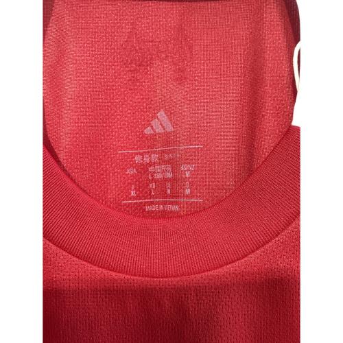 リバプール サッカーユニフォーム JV6456 2025/26シーズン ホーム 長袖ユニフォーム メンズ SIZE XL レッド