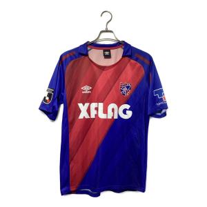 FC東京 (エフシートウキョウ) サッカーユニフォーム UDS6919H 2019年シーズン ホーム メンズ SIZE O-XO ブルー×レッド