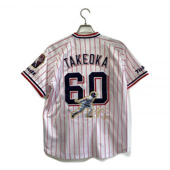 東京ヤクルトスワローズ (トウキョウヤクルトスワローズ) 野球ユニフォーム JM08-YS-9003-WH 1stホームラン記念ユニフォーム SIZE M ホワイト×レッド×ネイビー