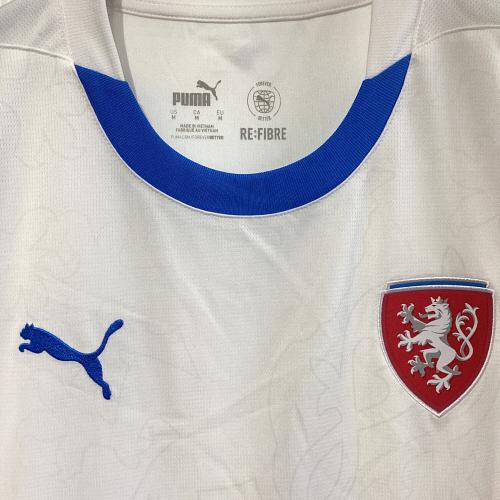 チェコ代表 サッカーユニフォーム 774128-02 2024シーズン アウェイ メンズ SIZE M ホワイト