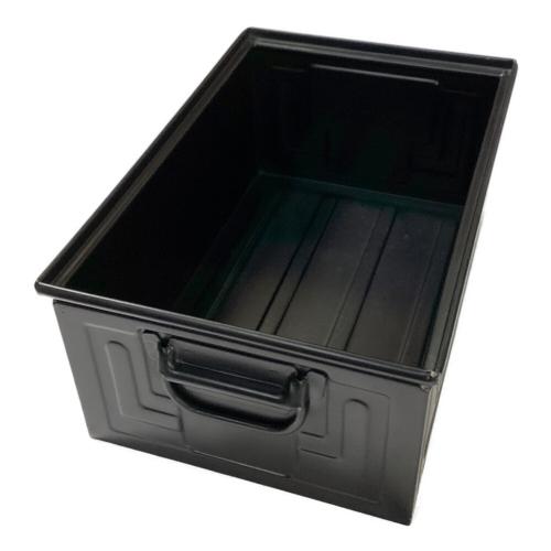 tentmark DESIGNS (テンマクデザイン) 収納ケース 27L 廃盤品 別注ブラック 約30×45×20(h)cm スチールボックス