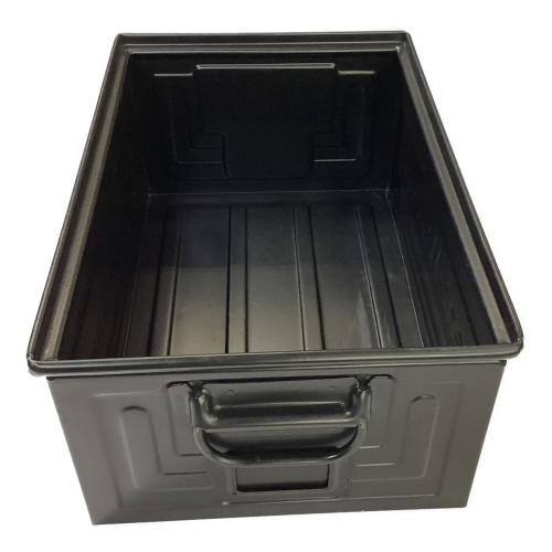 tentmark DESIGNS (テンマクデザイン) 収納ケース 27L 廃盤品 別注ブラック 約30×45×20(h)cm スチールボックス
